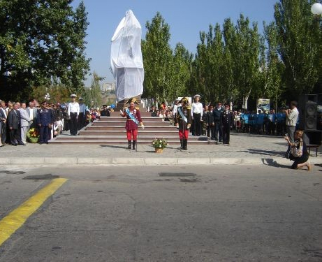 Открытие памятника Воронцову