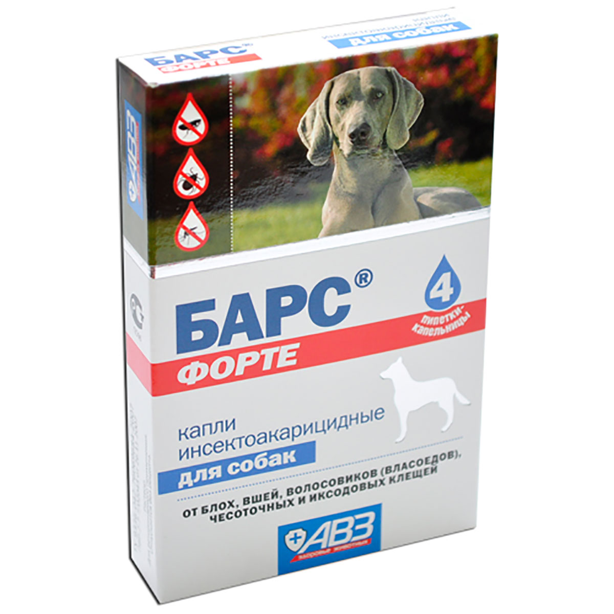 капли от блох Барс