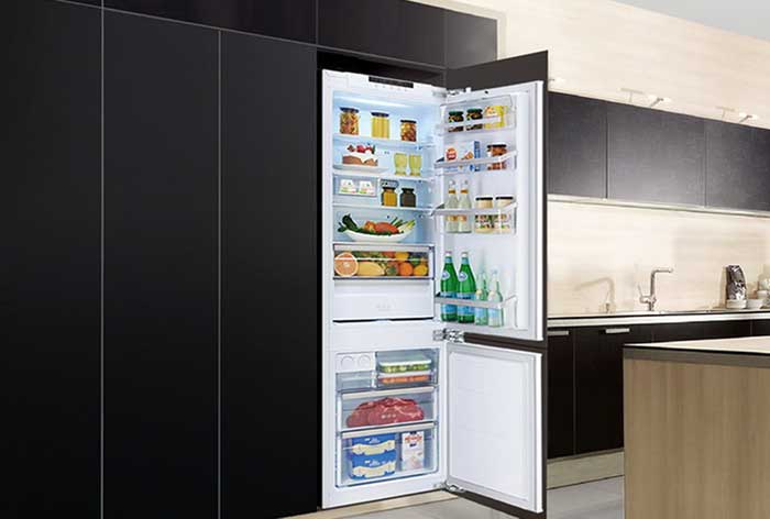 встроенный холодильник бош