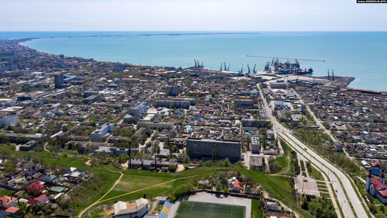 Бердянськ, квітень 2022 року