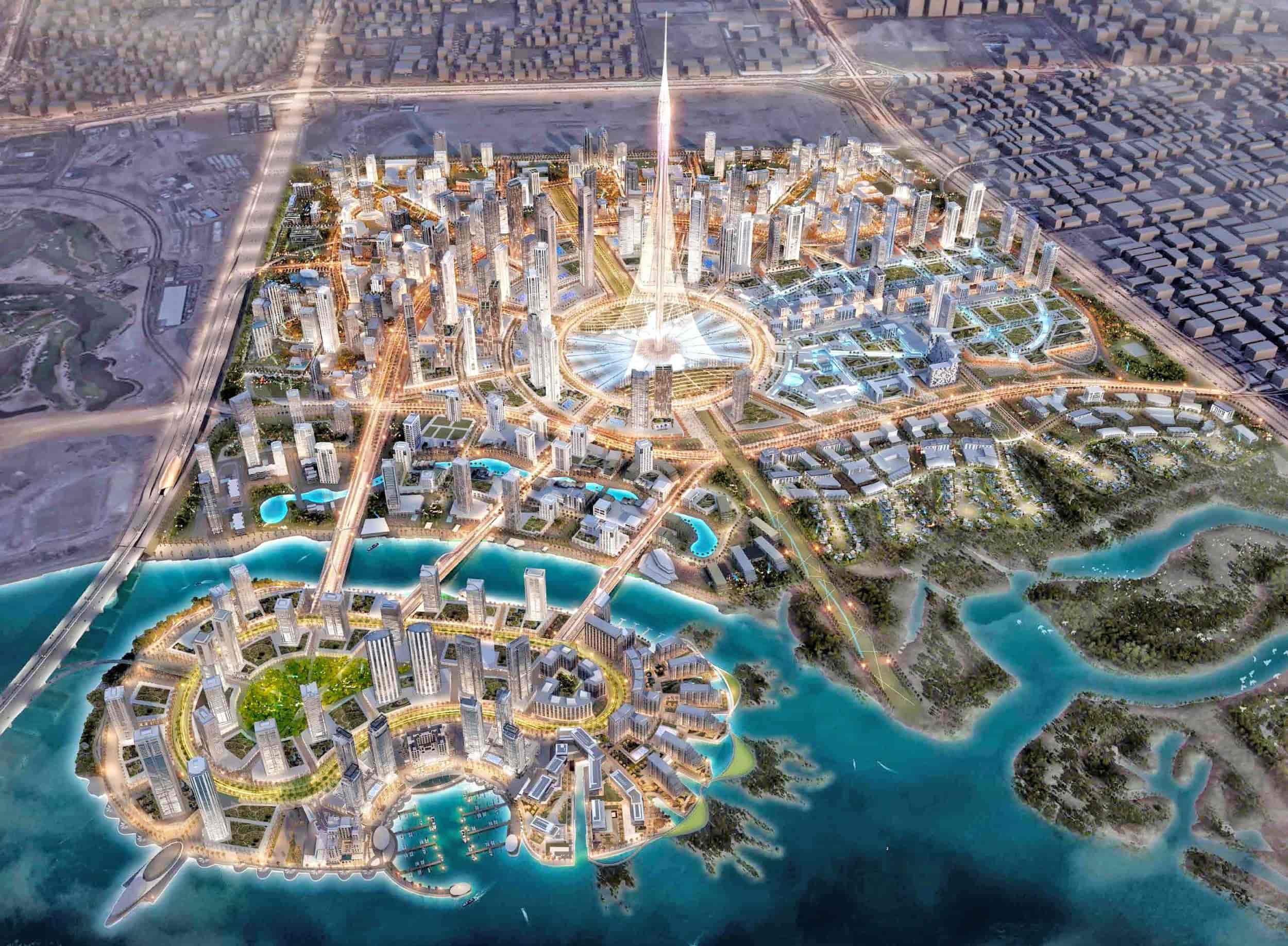 Новый район в Дубаях 