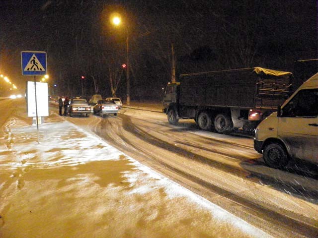 первый бердянский снег 2011