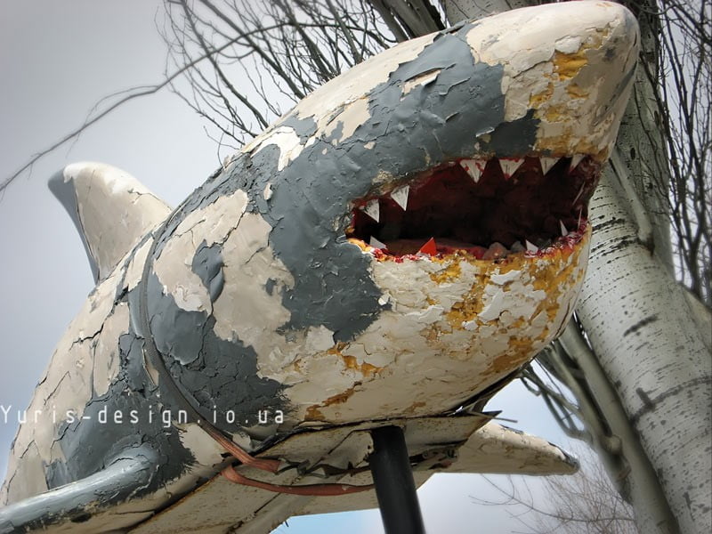 Ну, пока мы в Колонии - вот Белая акула, пойманная в Бердянском заливе :)