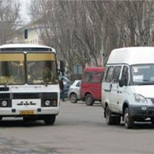 ГАИ проверяет пассажирские автобусы в Бердянске