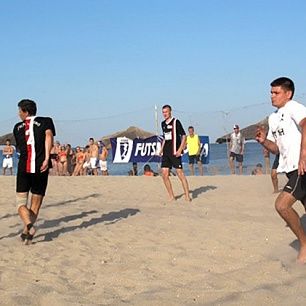 Запорожский "Имекс" - чемпион области по пляжному футболу