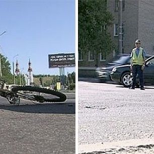 В Бердянске из-за невнимательности водителя пострадал велосипедист
