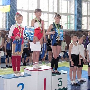 Бердянские спортивные акробаты удачно выступили на соревнованиях в Мелитополе