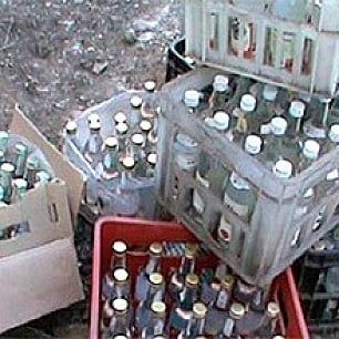 В Бердянске изъяли незаконного алкоголя почти на 100 тыс. грн.