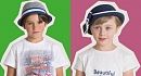 Детская брендовая одежда: головные уборы Melby