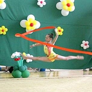 В Бердянске прошел турнир по художественной гимнастике "Азовские чайки"