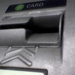 Попытка ограбить банкомат не удалась
