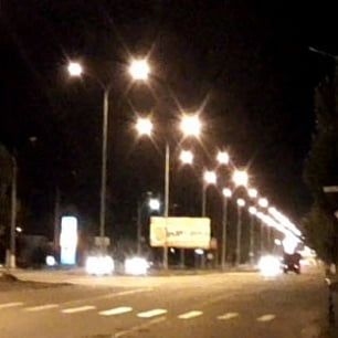Запущено новое освещение по Мелитопольскому шоссе (видео + текст)
