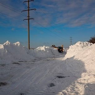 Снежная ситуация в Бердянске начинает налаживаться