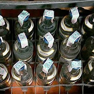 У бердянского предпринимателя изъяли алкоголя на 500 тыс. грн.
