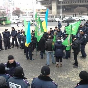 Эпический митинг сепаратистов в Харькове