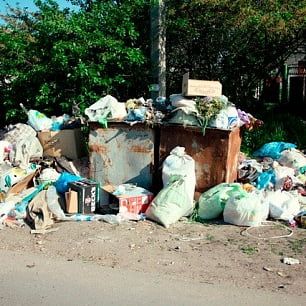 В Бердянске подорожал вывоз мусора
