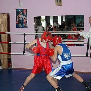 В Бердянске прошел открытый чемпионат по боксу
