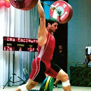 Константин Рева – чемпион Украины по тяжелой атлетике
