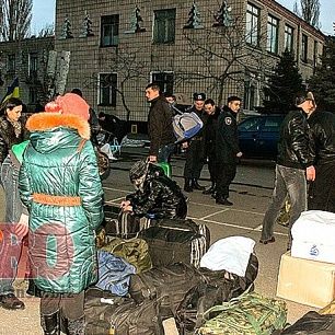 Бердянские милиционеры вернулись с "Майдана"