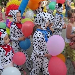 Как прошел день защиты детей в Бердянске - фотоотчет