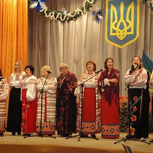 В Бердянске состоялся большой отчетный концерт хоровой капеллы "Промінь"