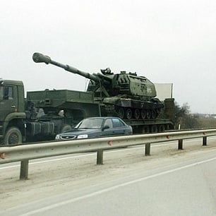 Россия стянула свои войска на севере Крыма к границе с Украиной
