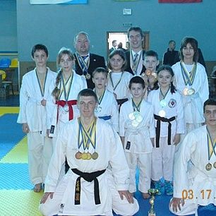 Cборная клуба "Фудосин" привезла с чемпионата Украины 29 медалей