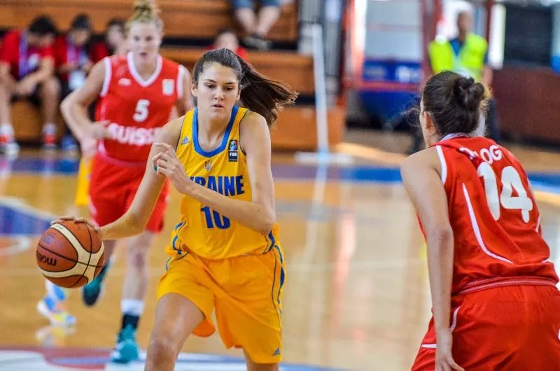 Женская юниорская сборная Украины по баскетболу заняла 13-е место на чемпионате Европы