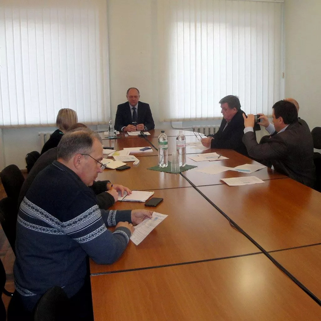 Директор Бердянского морского порта Николай Ильин провел пресс-конференцию