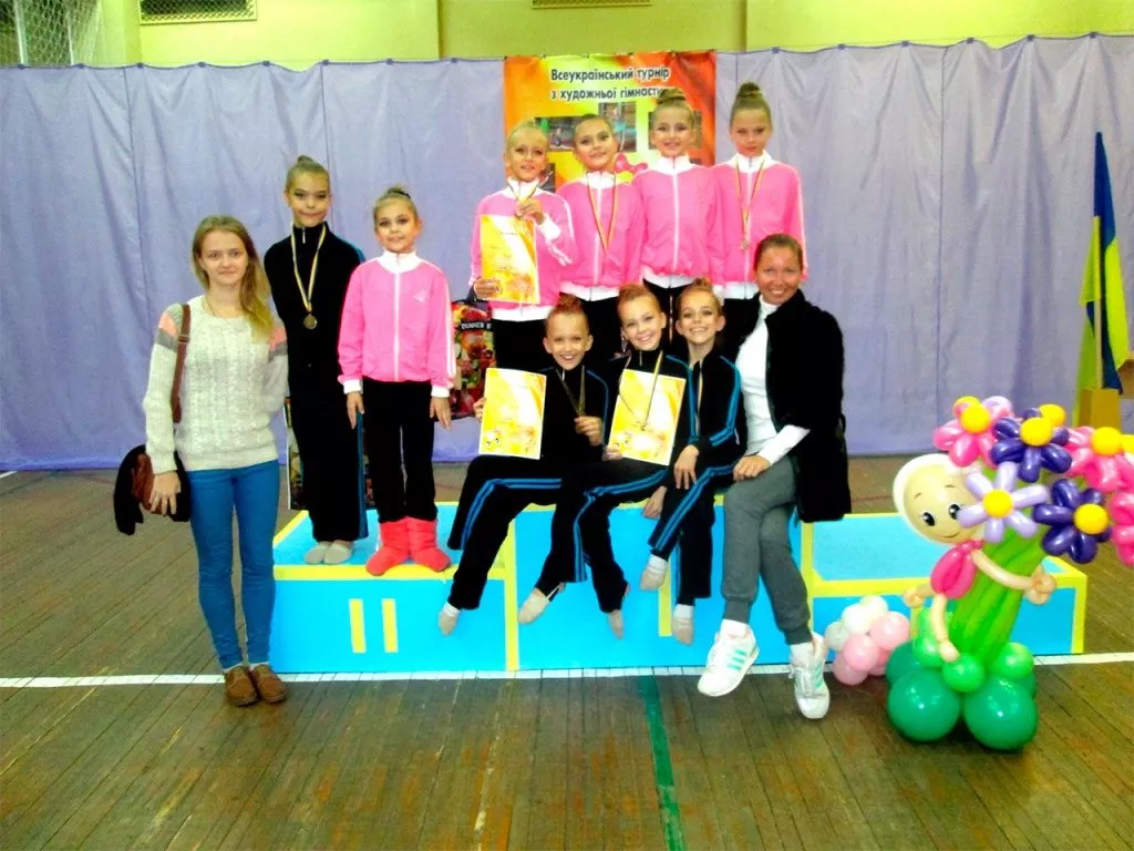 Бердянские гимнастки успешно выступили на представительском турнире в Энергодаре