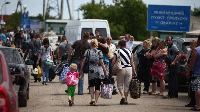 Москвичи выгоняют украинских беженцев (ВИДЕО)