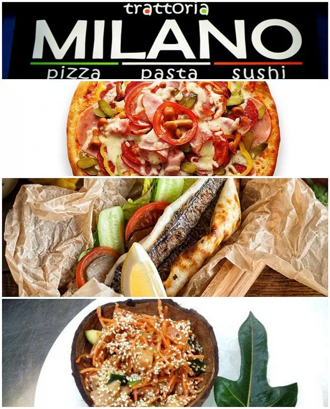 Новые авторские блюда с 1 февраля в траттории MILANO!