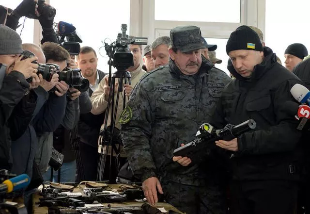 Образцы оружия украинского производства для КОРДа и спецназа Нацгвардии
