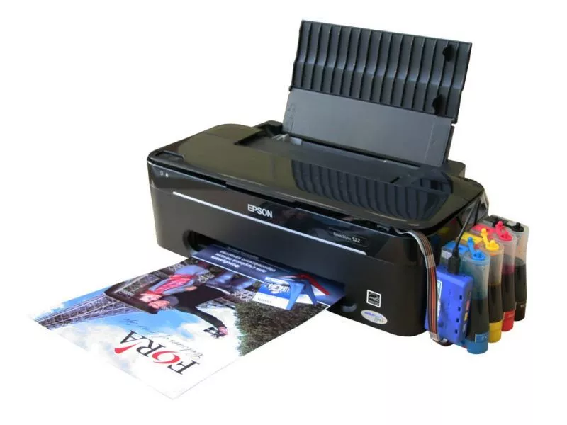 Выбираем принтер Epson с системой подачи чернил