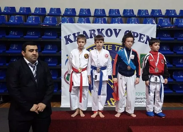 Карате: бердянцы приняли участие в 4-ом Международном турнире Kharkov Open CUP