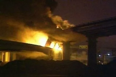 Теракт в Мариуполе: взорван ж/д мост, есть жертвы