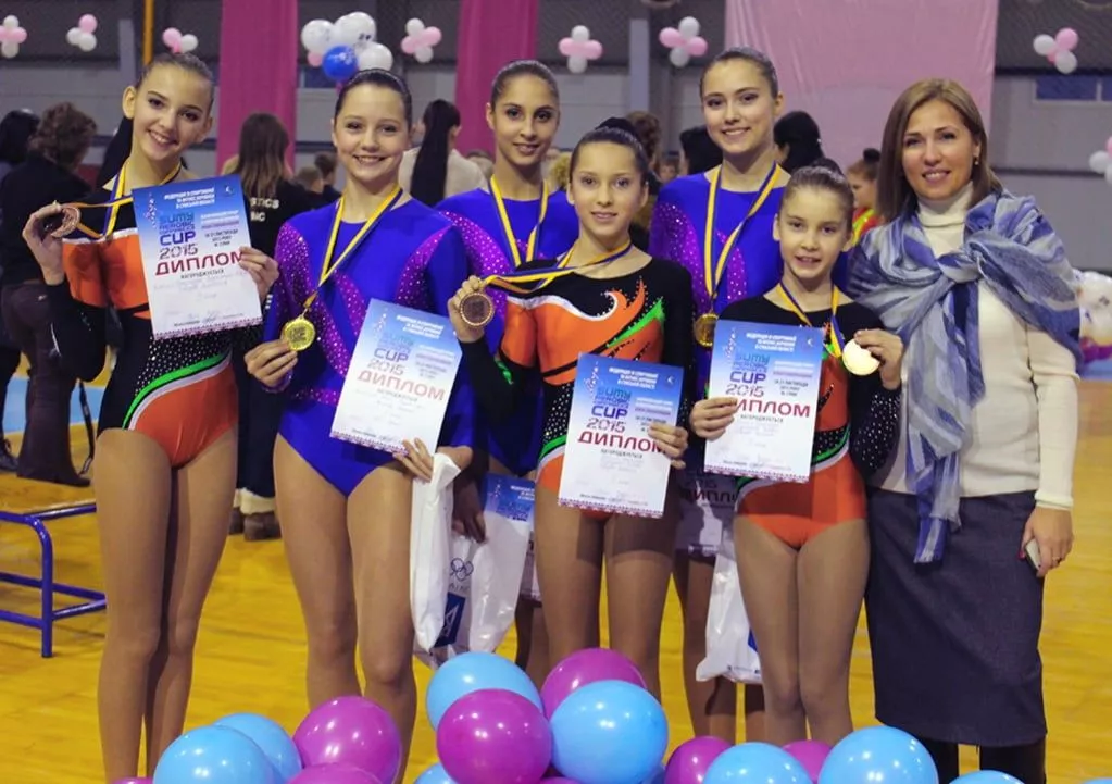 Бердянцы завоевали 8 медалей на Всеукраинском турнире по спортивной аэробике