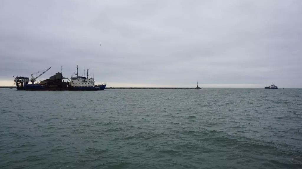 В порту Бердянськ збільшили прохідну осадку для суден