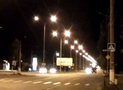 Запущено новое освещение по Мелитопольскому шоссе (видео + текст)
