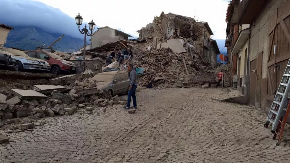 В результате землетрясения в Италии украинцы не пострадали