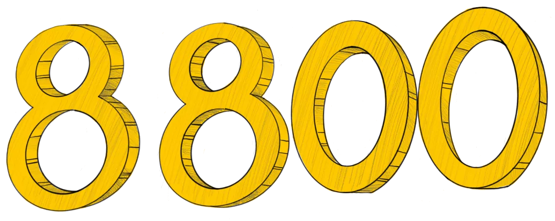 Причины популярности номеров в коде 8800