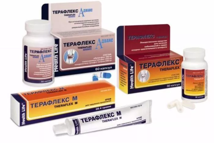 Терафлекс - препарат с разными формами выпуска