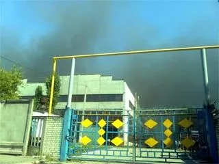 Пожар на ОАО "Бердянские жатки" охватил 300 кв.м.