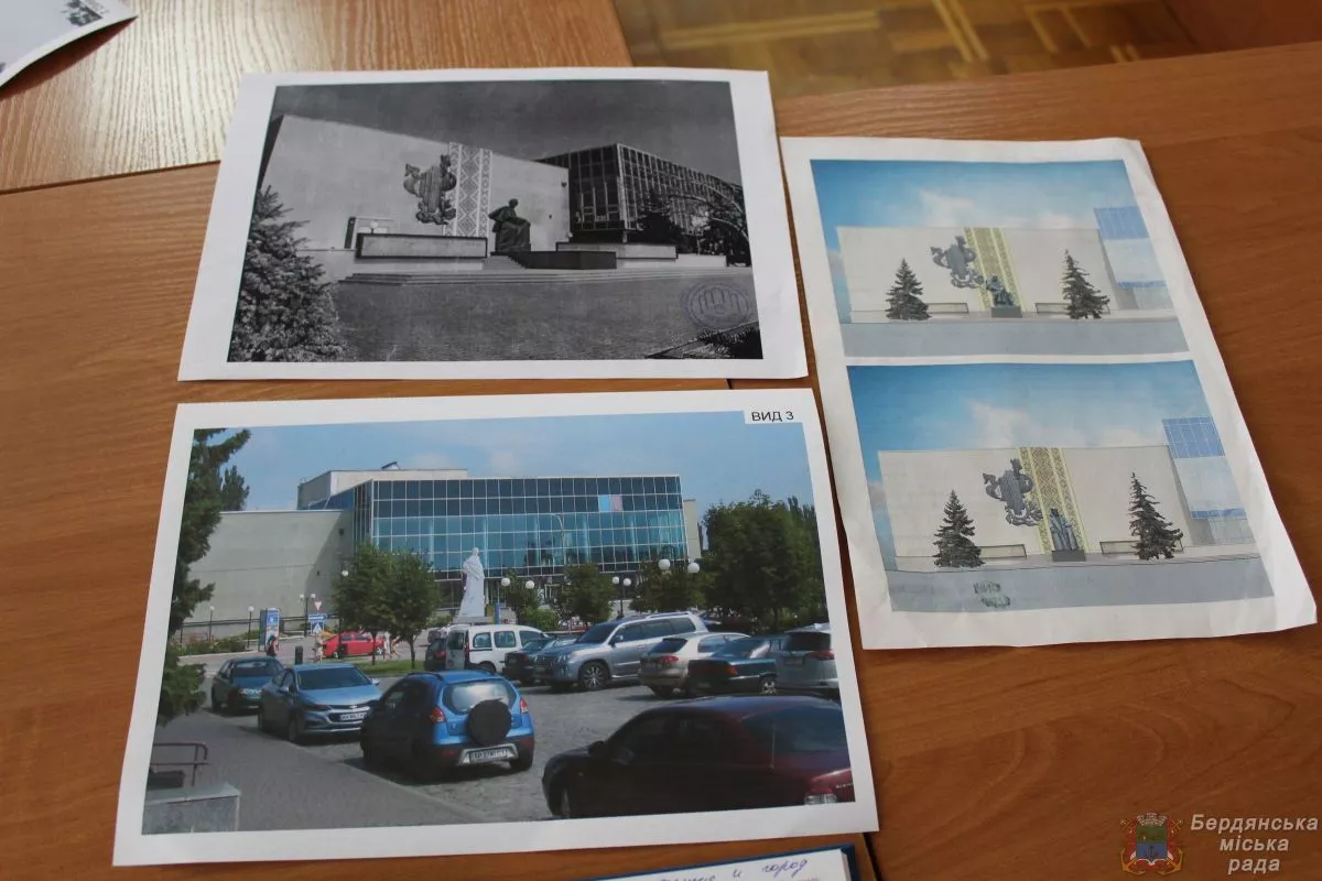 Художньо-монументальне рішення пам’ятного знаку Т.Г. Шевченку розглянули на засіданні архітектурно-містобудівної ради