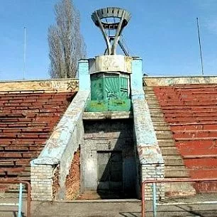 Бердянские стадионы в руинах