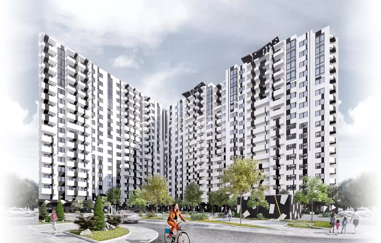 В центре Борисполя появится новый ЖК HOME & PARK Comfort House с собственным парком