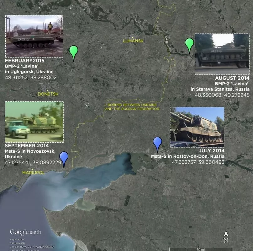 Прячась на виду: американские аналитики доказали участие войск РФ в конфликте в Донбассе