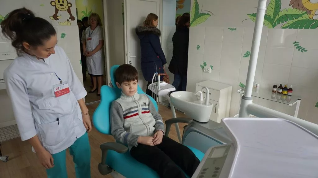 В Бердянську відкрили дитячу стоматологію
