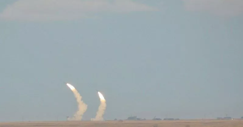 Зенитные ракетные войска возле Крыма сбивают "крылатые ракеты"