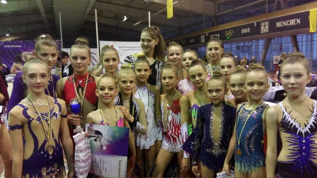 Бердянские художественные гимнастки завоевали 15 медалей на турнире "Maksy cup" в Запорожье